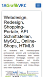 Mobile Screenshot of 1agrafikvrc.de