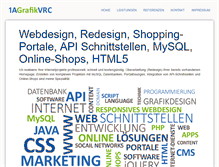 Tablet Screenshot of 1agrafikvrc.de